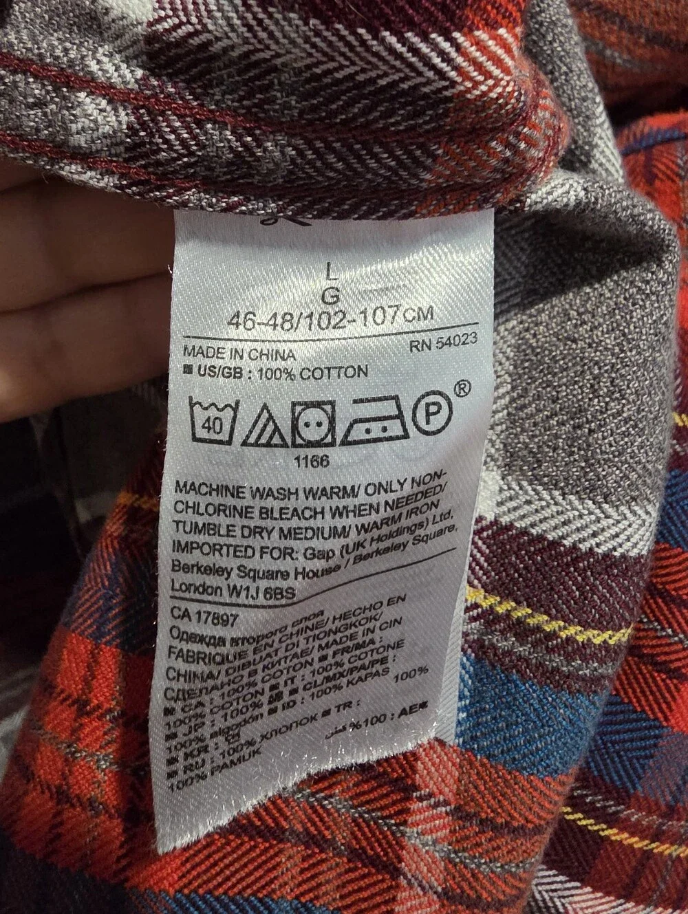 Men's Banana Republic Plaid Luxe Flannel Shirt